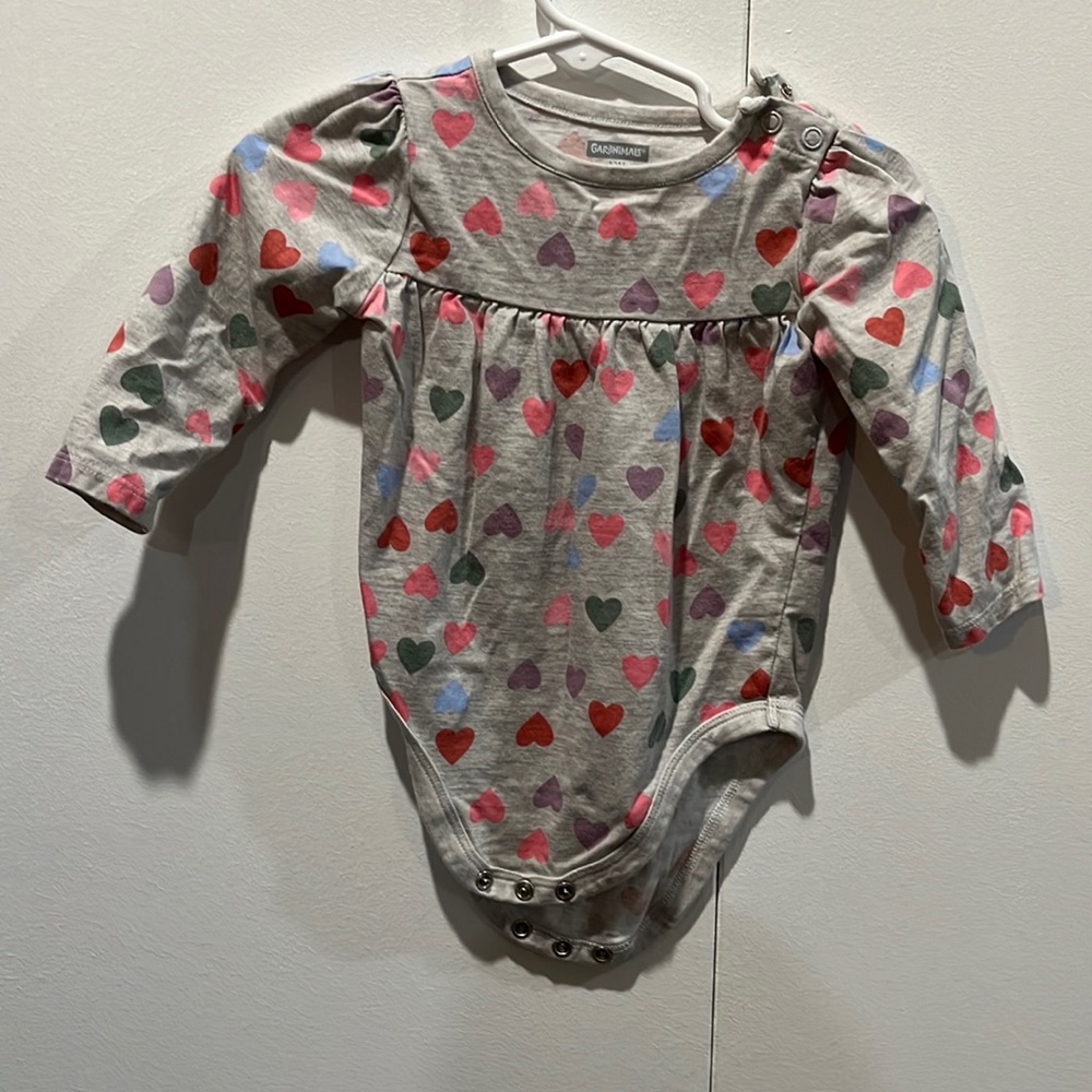 Heart onesie